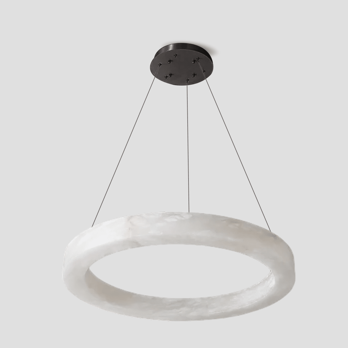 Glacera Alabaster Round Chandelier 19'' 27'' 36'' 60''D - D 35.4"Bronzeeverlamps