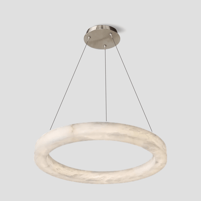 Glacera Alabaster Round Chandelier 19'' 27'' 36'' 60''D - D 60‘’Chromeeverlamps