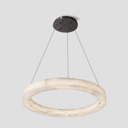 Glacera Alabaster Round Chandelier 19'' 27'' 36'' 60''D - D 60‘’Bronzeeverlamps