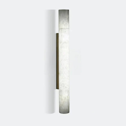Grandeur Alabaster Linear Hallway Sconce