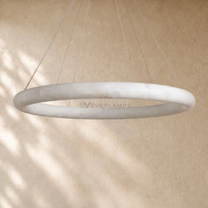 Halimas Halo Alabaster Chandelier