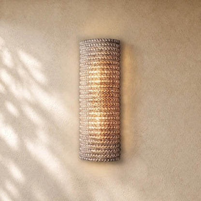 Halo Glass Sconce - 21’’ / Smoke