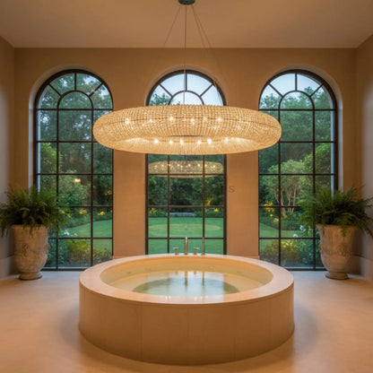 Halo Round Led Chandelier