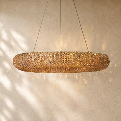 Halo Round Led Chandelier