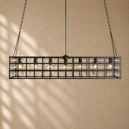 Le Cage Rectangular Chandelier