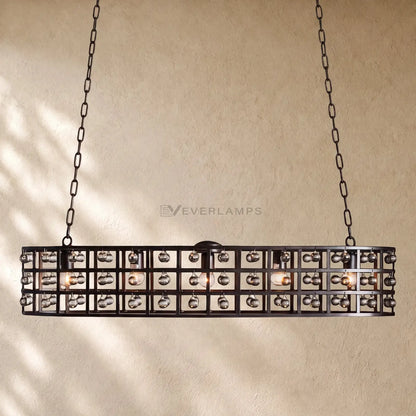 Le Cage Rectangular Chandelier