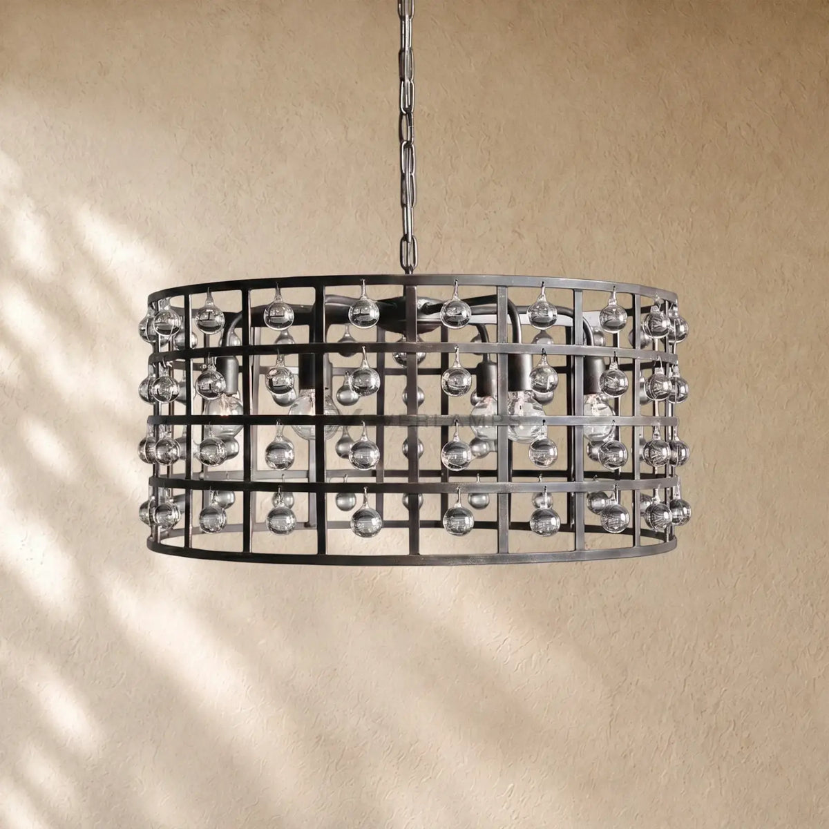 Le Cage Round Chandelier