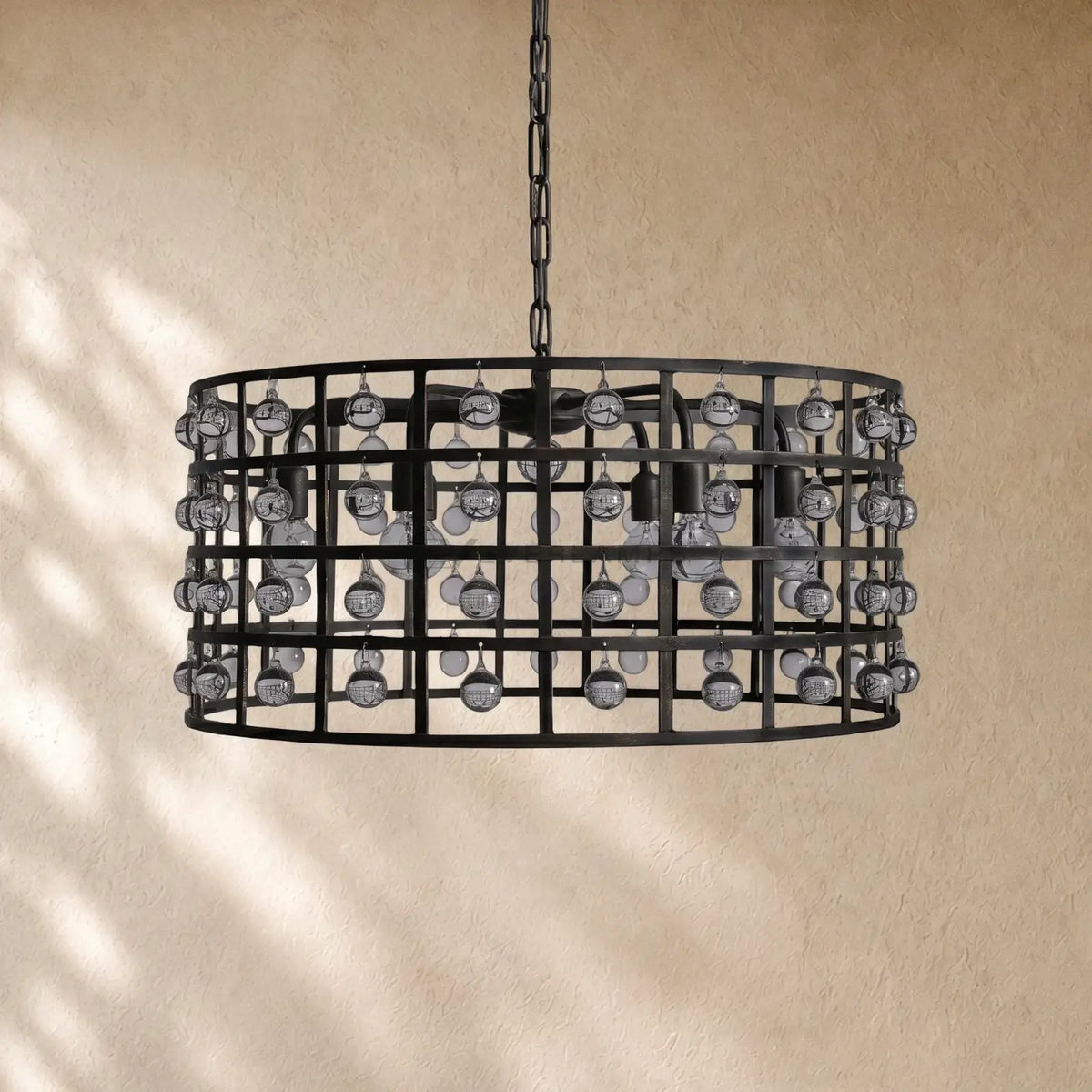 Le Cage Round Chandelier