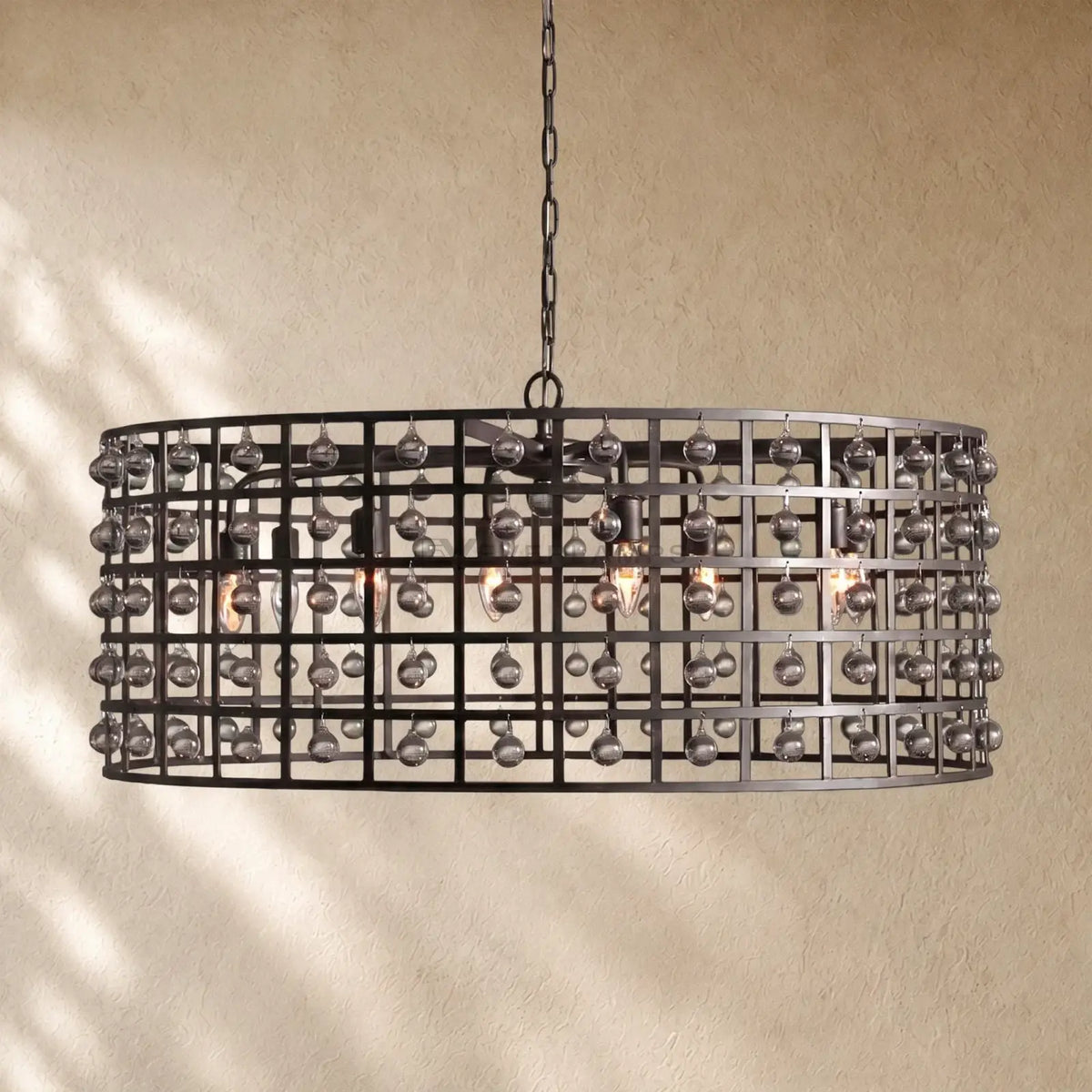 Le Cage Round Chandelier