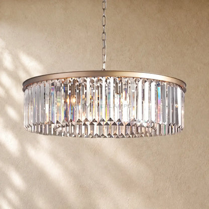 Leylend Crystal Round Chandelier