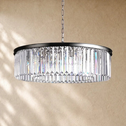Leylend Crystal Round Chandelier