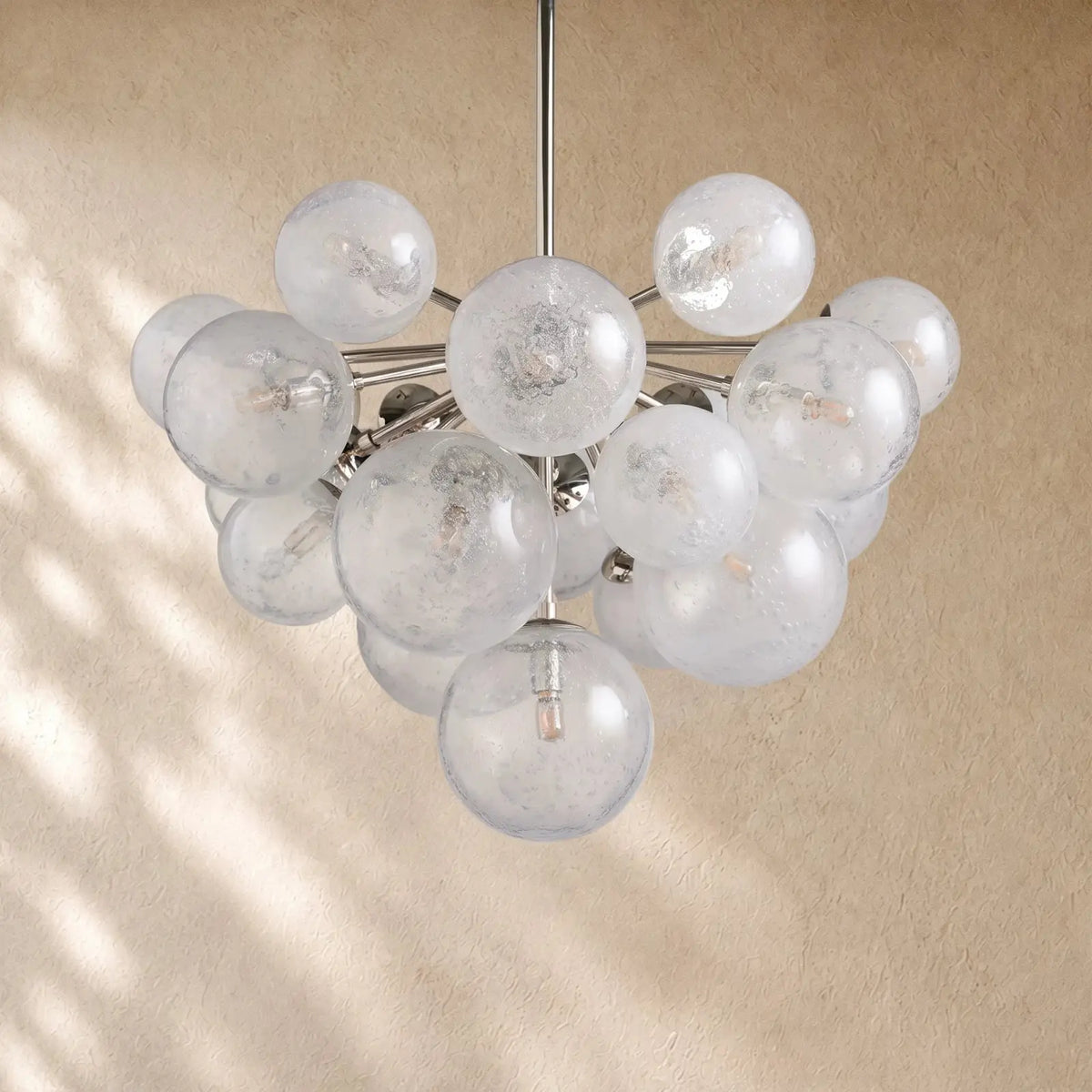 Mandozan Chandelier 19/37 Light - 19 Lights / Nickel