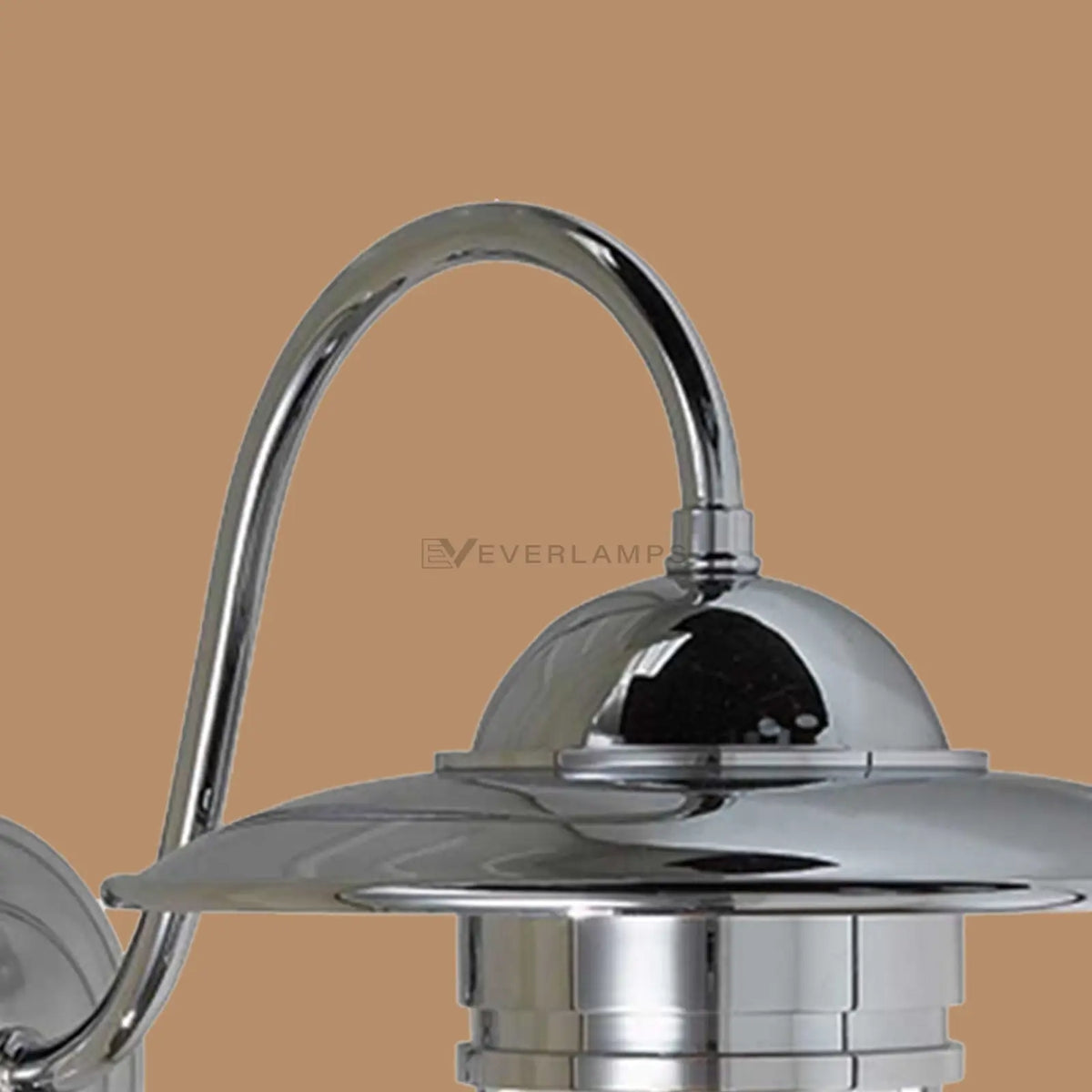 Mariner Polished Chrome Caged Outdoor Wall Sconce