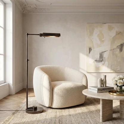 Marlow Adjustable Pharmacy Floor Lamp