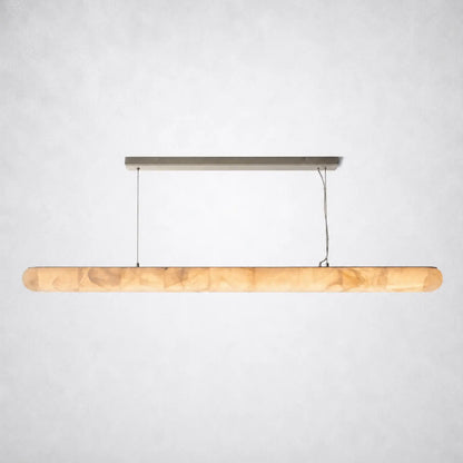 Marquise Lisa Linear Chandelier 80″ - Satin Nickel - Chandelier