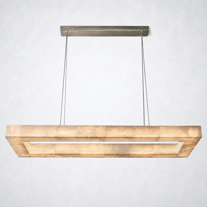 Marquise Rectangular Chandelier 54’’ - Bronze - Chandelier