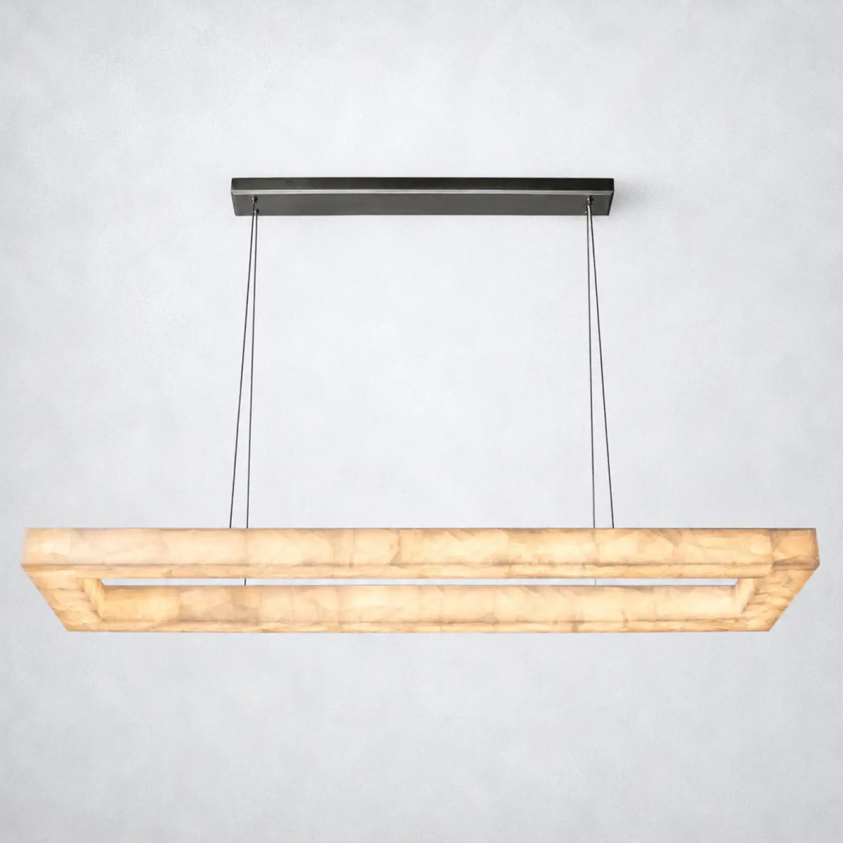 Marquise Rectangular Chandelier 72’’ - Bronze - Chandelier