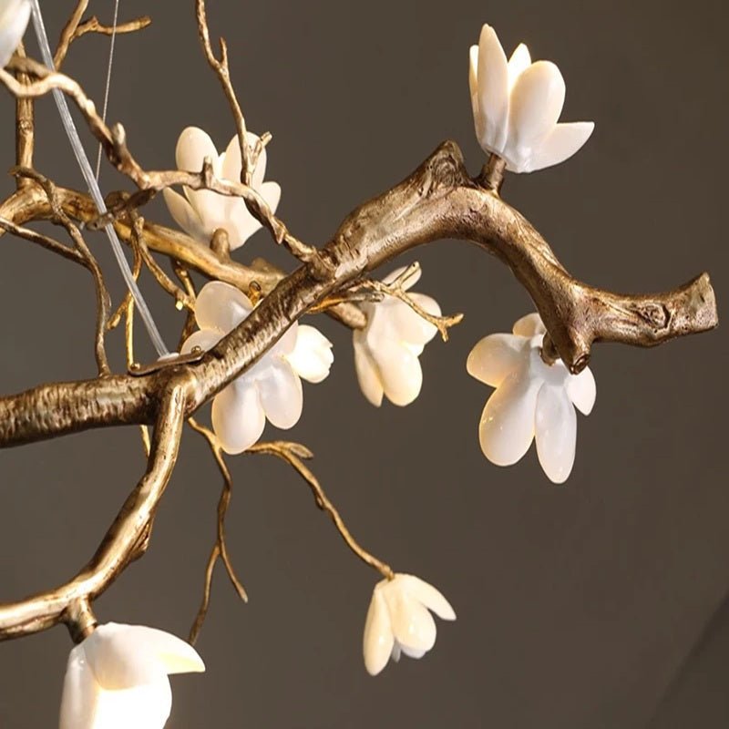 Minas Rustic Tree Branch Chandelier - Black47.24” ( 120 cm )Warm White 3000Keverlamps