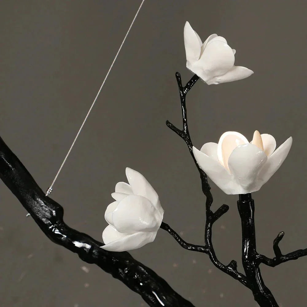 Minas Rustic Tree Branch Chandelier - Black47.24” ( 120 cm )Warm White 3000Keverlamps