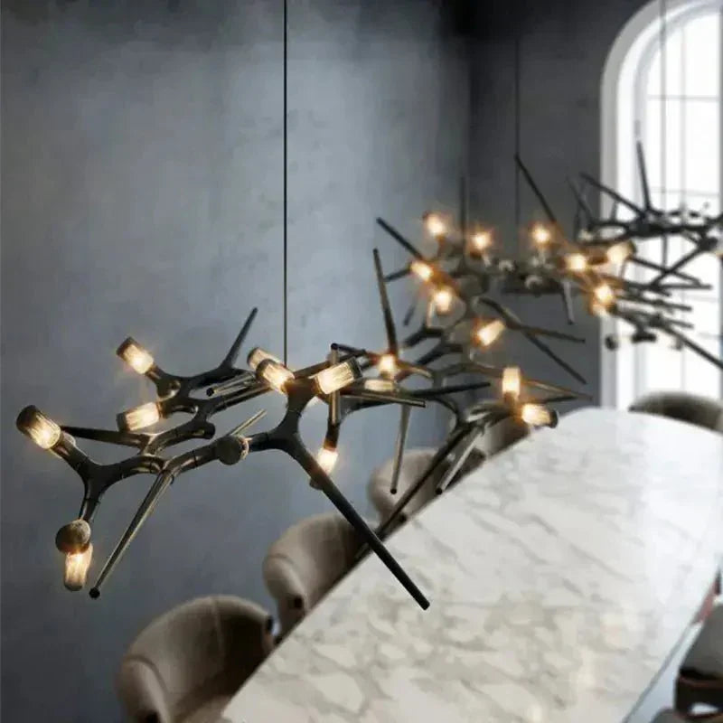 Modern Trendy Dining Room Lighting - 47” (L120cm)Warm light 3000Keverlamps