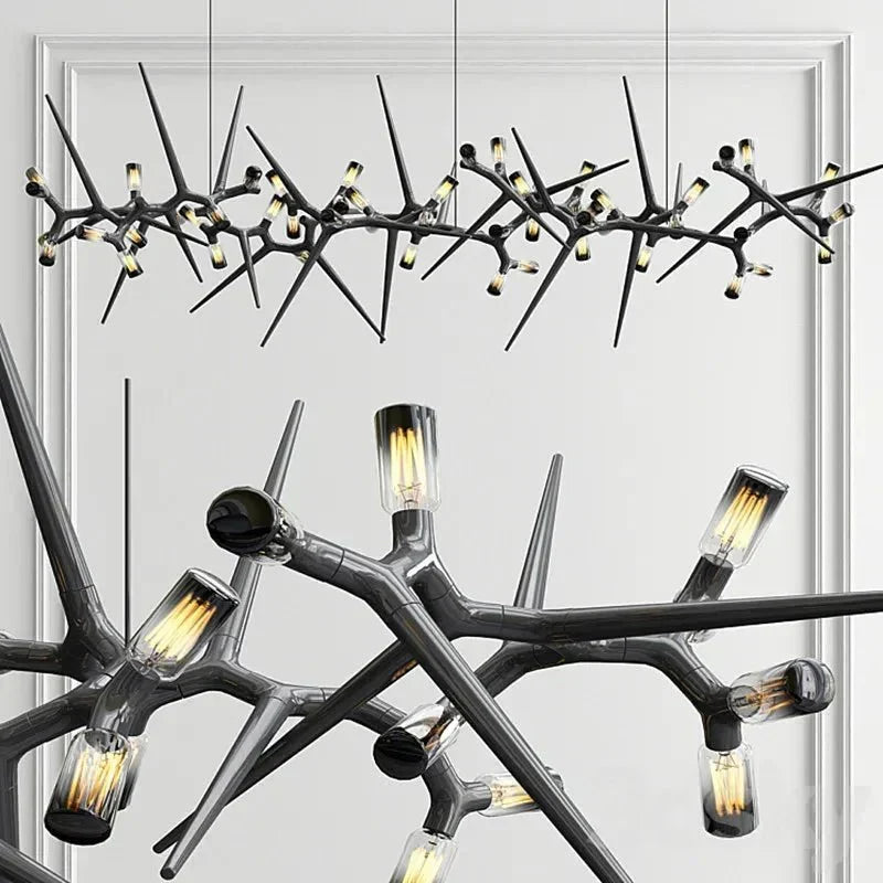Modern Trendy Dining Room Lighting - 177” (L450cm)Warm light 3000Keverlamps