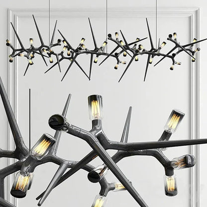 Modern Trendy Dining Room Lighting - 177” (L450cm)Warm light 3000Keverlamps