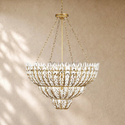 Morrigen Round Chandelier 34’’ 56’’D