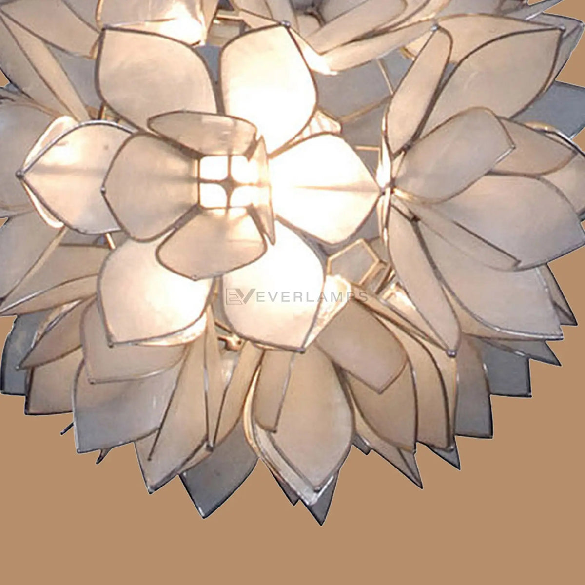 Nerina White Lotus Flower Pendant