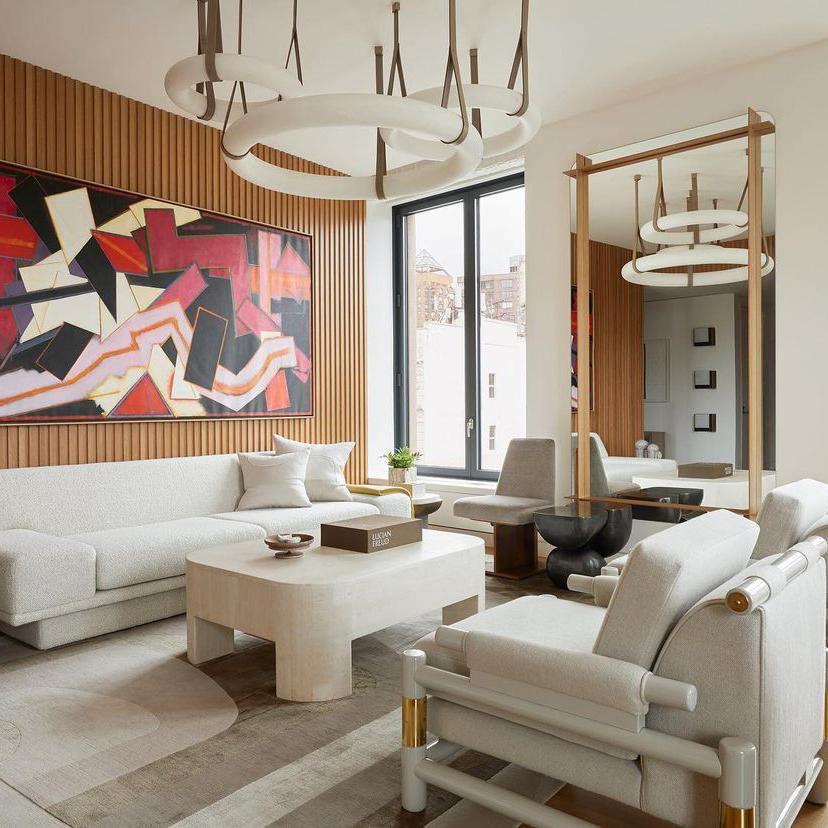 Oslo Pendant Alabaster Chandelier, Halo Ring Chandelier With Leather - 19.7" D Single Ringeverlamps