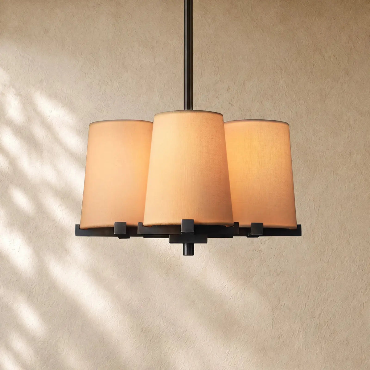 Pauillacia Fabric 4 Light Pendant Light