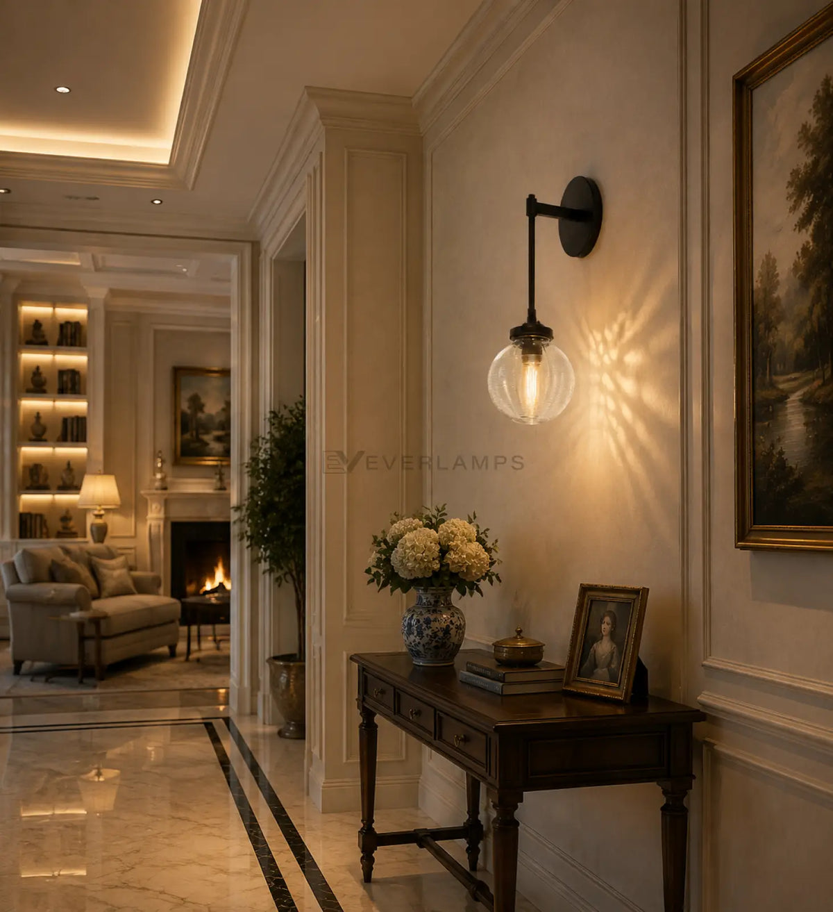 Pearly Sconce