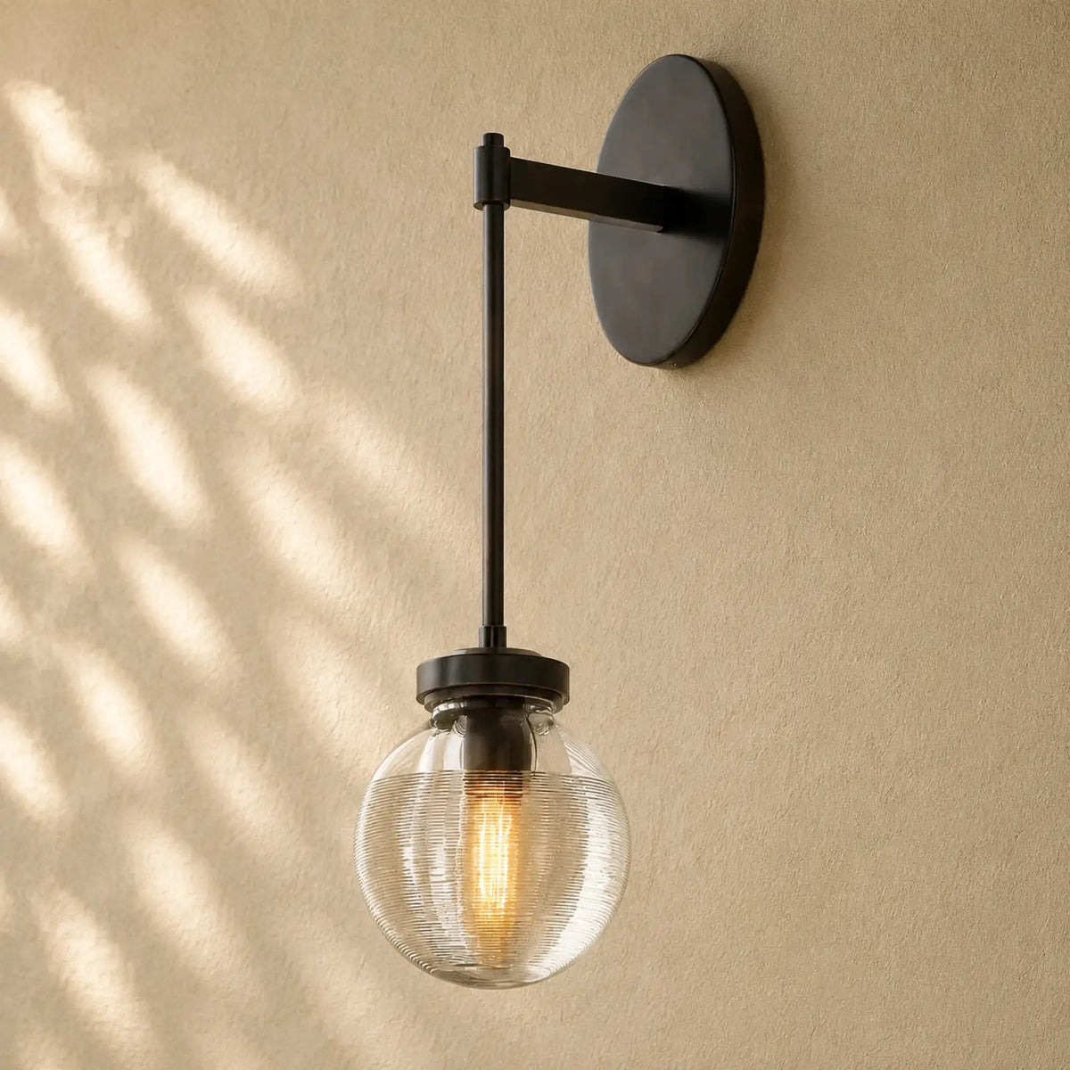 Pearly Sconce - Matte Black