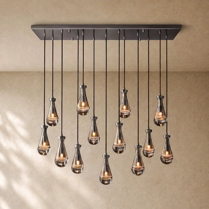 Raining Lighting Rectangular Chandelier
