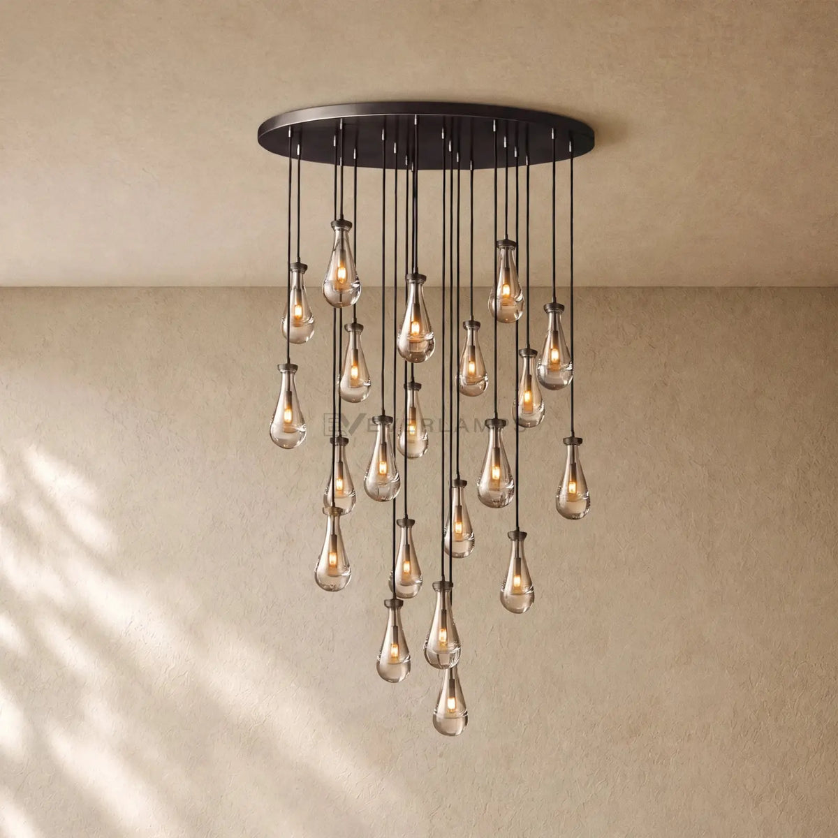Raining Lighting Round Chandelier
