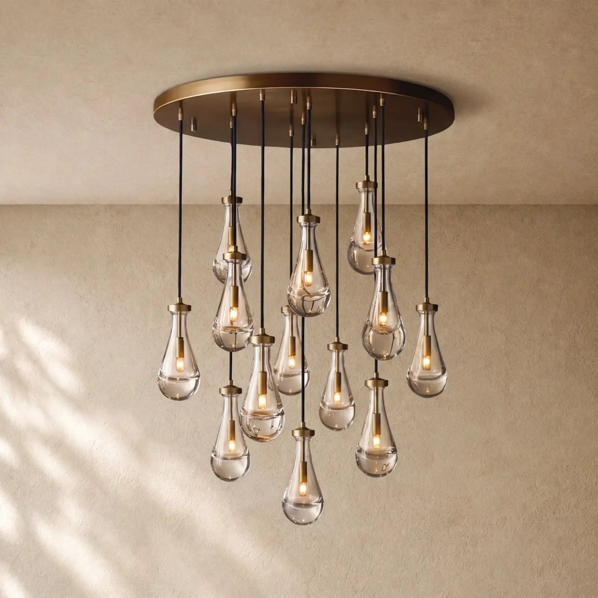Raining Lighting Round Chandelier