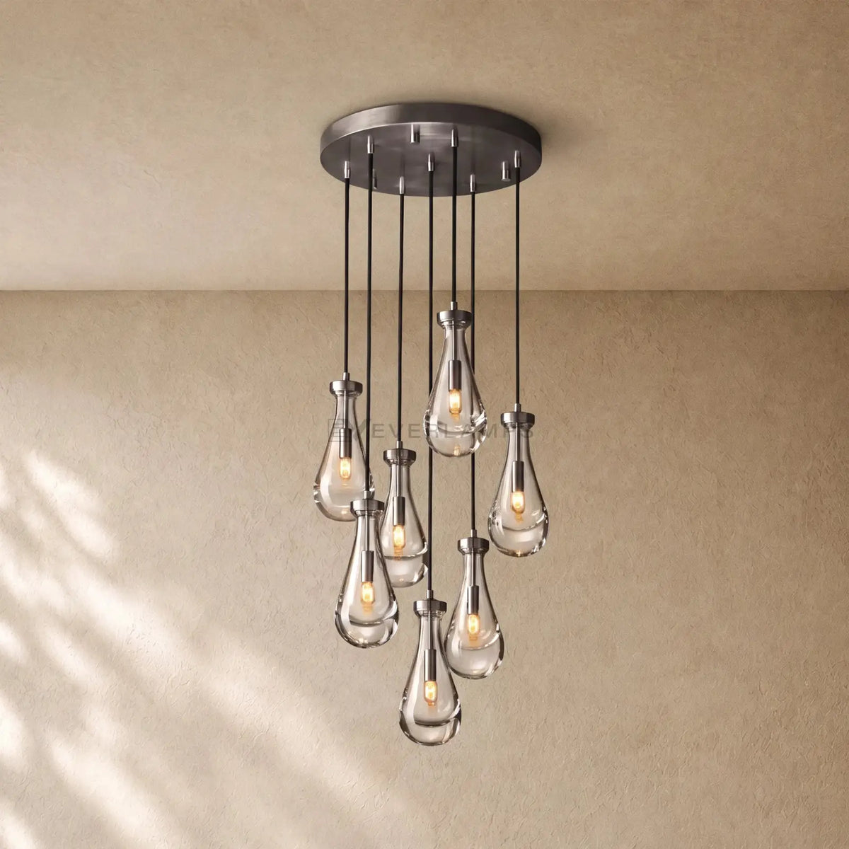 Raining Lighting Round Chandelier