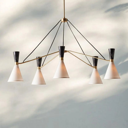 Ramsey 3/5 Lights Round Chandelier - 5-Light