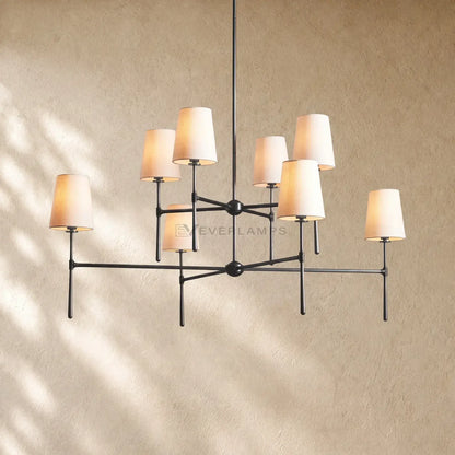 Rhodesy 2-Tier Round Chandelier