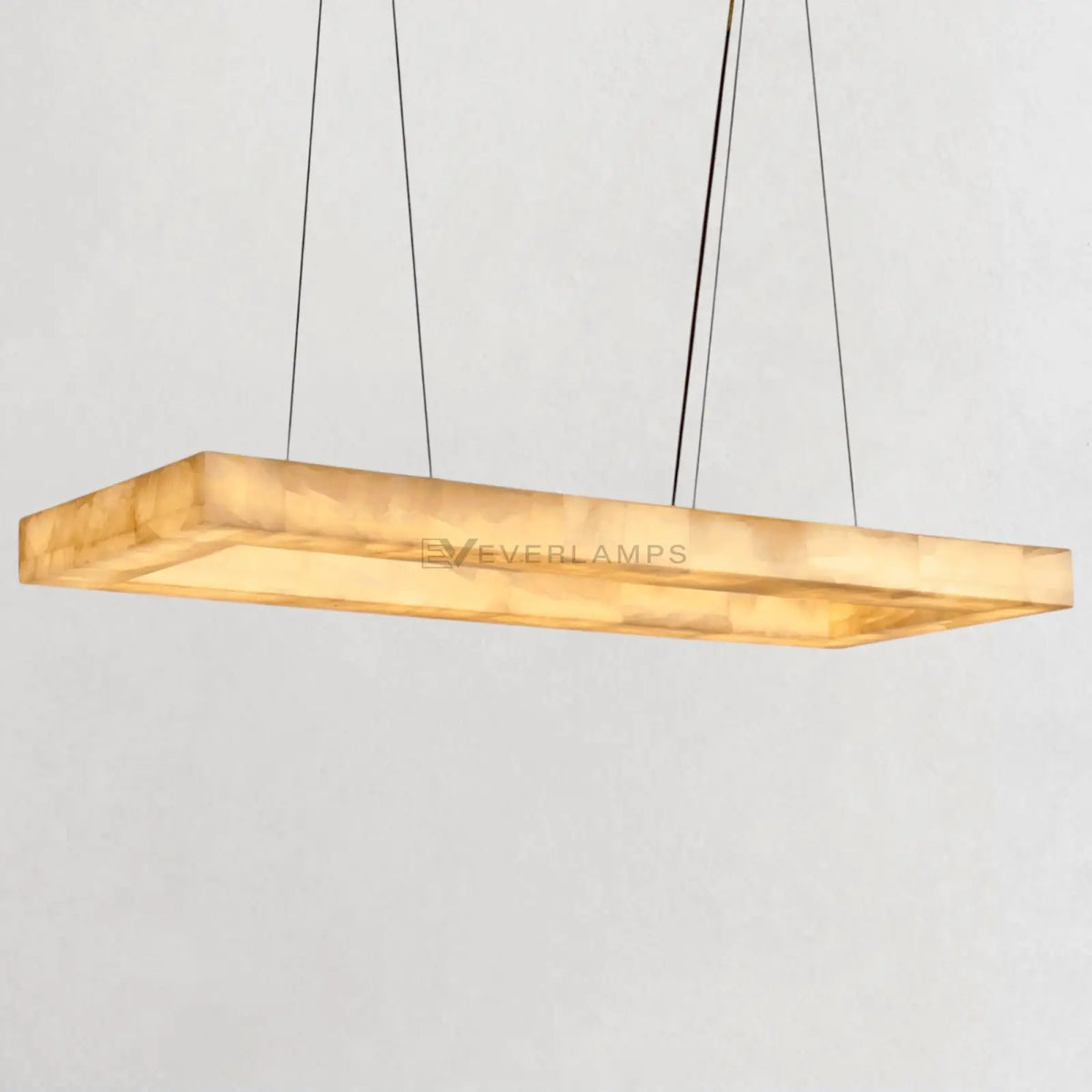 Rivaga Lueur Rectangular Chandelier - everlamps