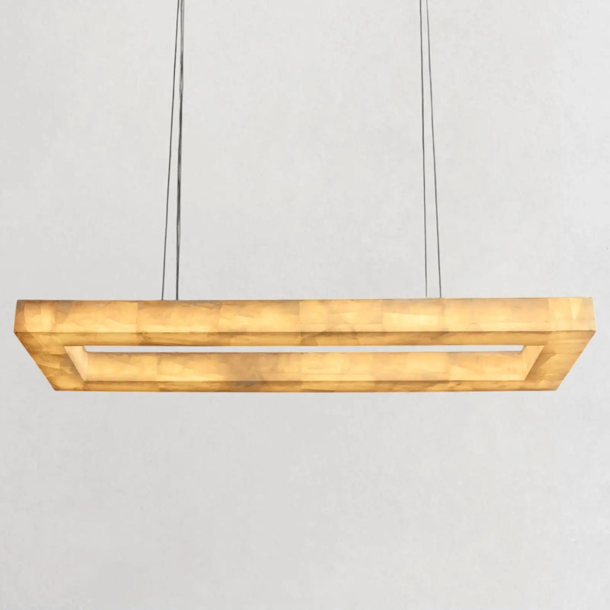 Rivaga Lueur Rectangular Chandelier - everlamps