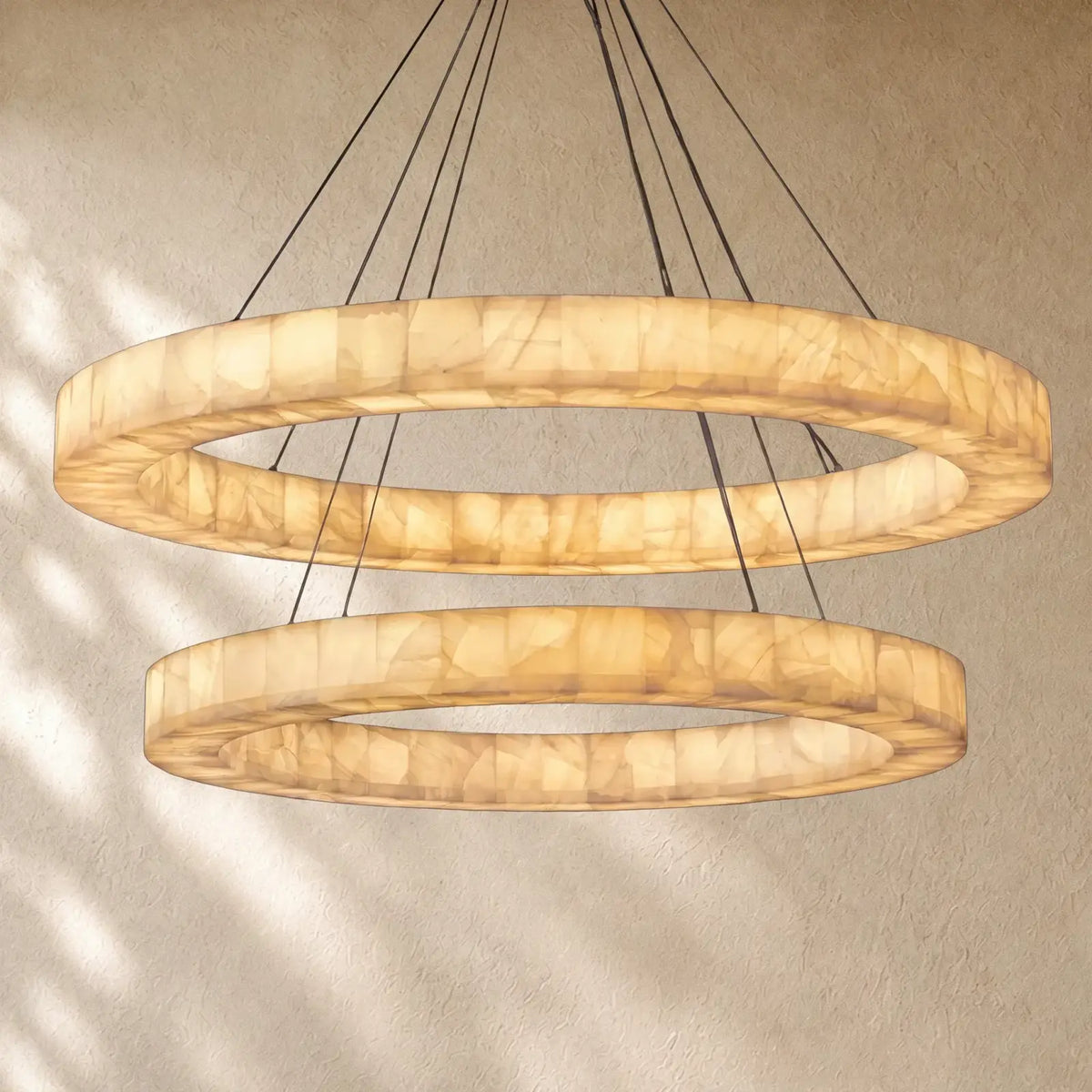 Rivagine Lueur Two-Tier Round Chandelier