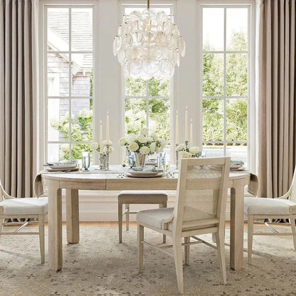 Riviera Glass Disc Chandelier 26" - everlamps
