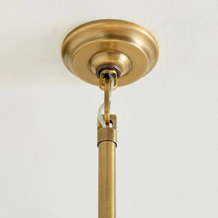 Riviera Glass Disc Chandelier 26" - everlamps