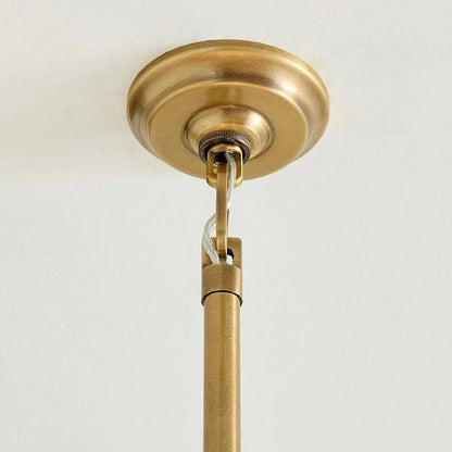 Riviera Glass Disc Chandelier 26" - everlamps