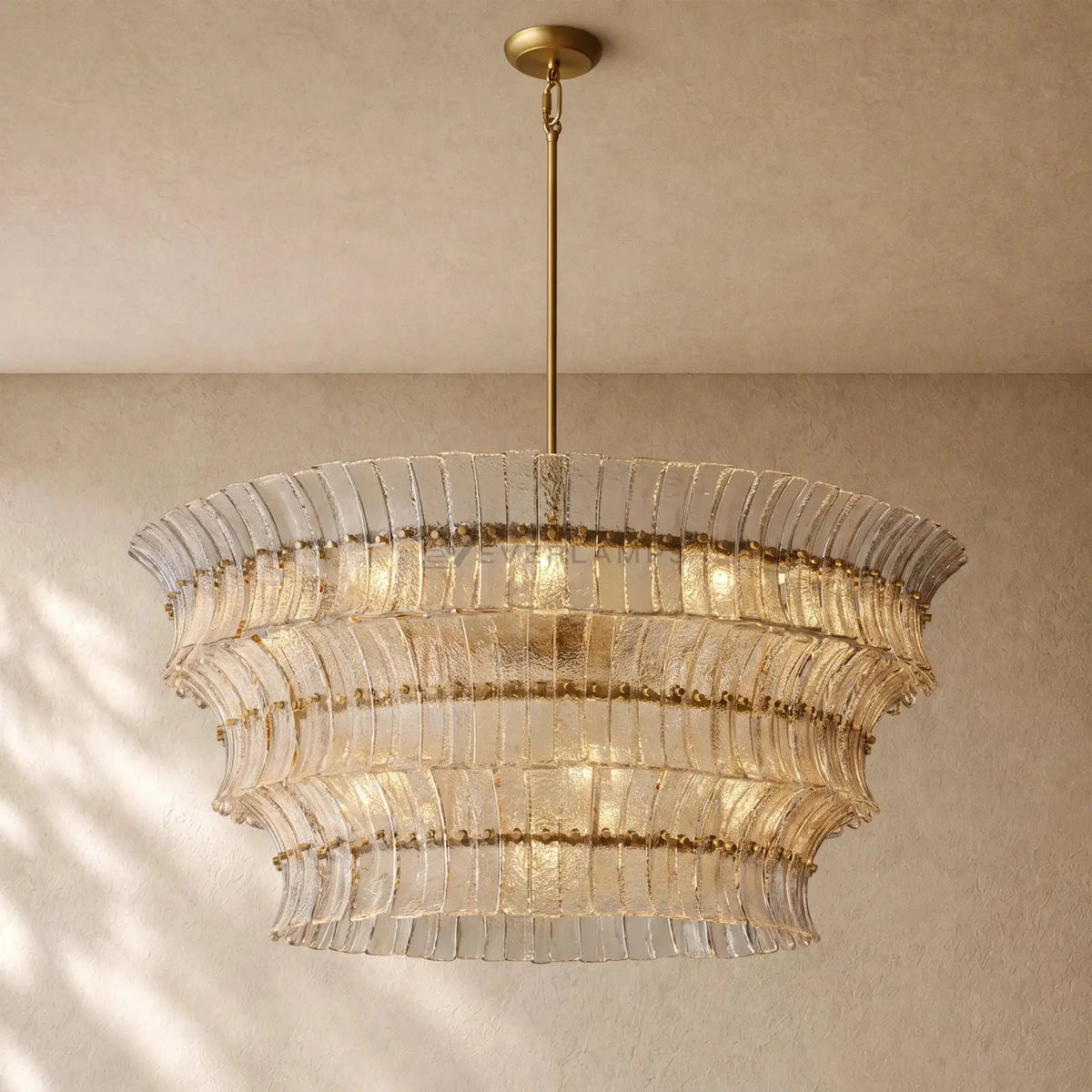 Romanion Glass Round Chandelier