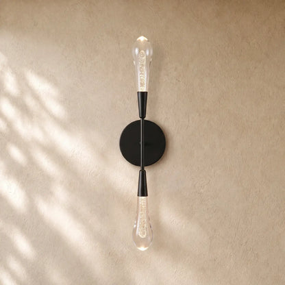 Soltairan Double Sconce - Black
