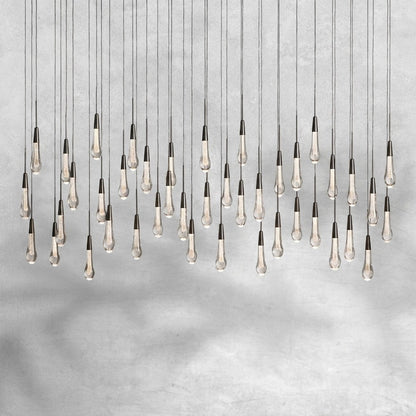 Soltaire Linear Chandelier 37"50"70"