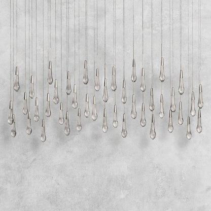 Soltaire Linear Chandelier 37"50"70"