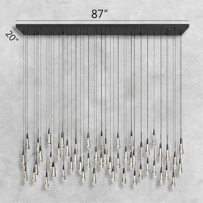 Soltaire Linear Chandelier 37"50"70"87"120"