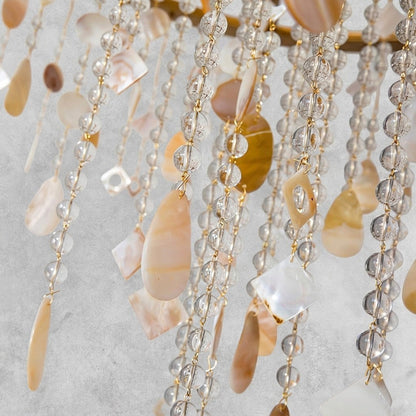 Tatum Lux Shell Crystal Chandelier